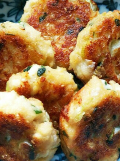 もちっと♪ネギごま味噌の香ばし豆腐餅-レシピのメイン写真