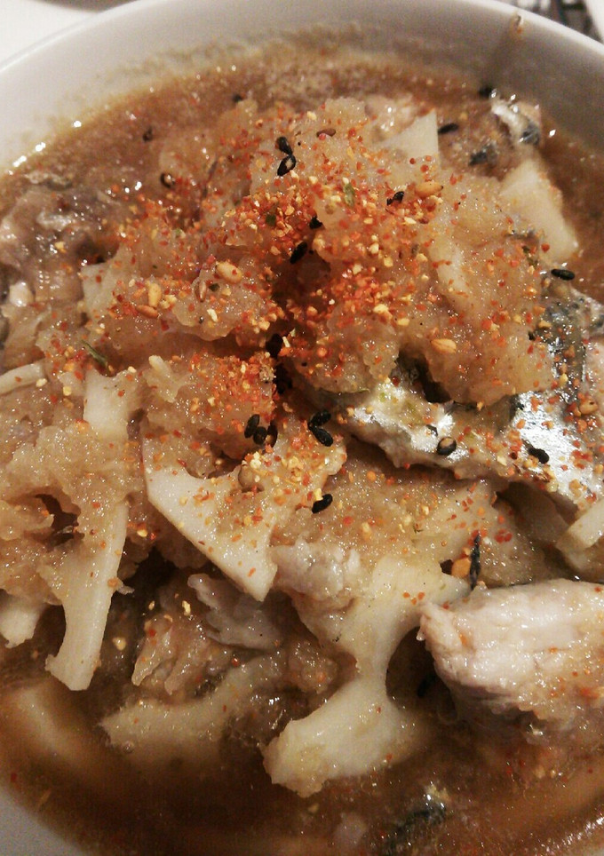 【簡単】サンマとレンコンのみぞれ煮-レシピのメイン写真