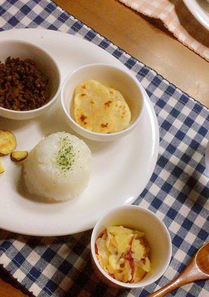 ひき肉ドライカレーセット！-レシピのメイン写真