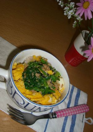 朝からもりもり！　ポパイ丼-レシピのメイン写真