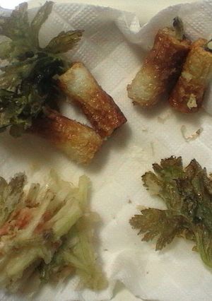 セロリの天ぷら-レシピのメイン写真