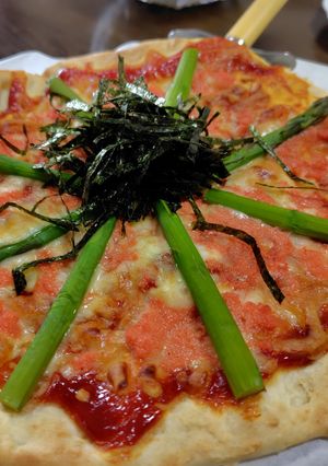 明太ピザ-レシピのメイン写真