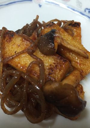 はんぺんと椎茸のケチャップ炒め-レシピのメイン写真
