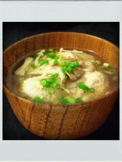 ■糖質制限■鶏団子きのこスープ簡単減量鍋-レシピのメイン写真