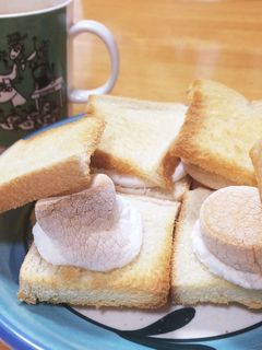 簡単!マシュマロトースト!-レシピのメイン写真