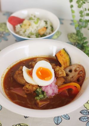 和風でヘルシー★カブのスープカレー-レシピのメイン写真