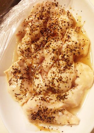 超簡単レンジで蒸し鶏-レシピのメイン写真