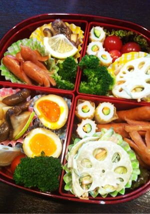 秋のお弁当-レシピのメイン写真