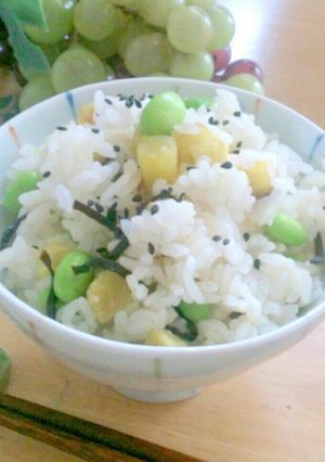 さつま芋の混ぜご飯-レシピのメイン写真