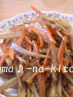 きんぴらちっく♪-レシピのメイン写真