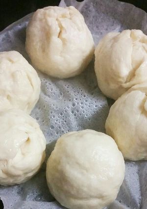ナンミックスで簡単フライパン中華まん！-レシピのメイン写真
