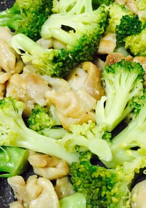 鶏モモウコン炒め(おいしくダイエット中)-レシピのメイン写真
