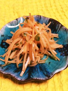 節約!大根きんぴら-レシピのメイン写真