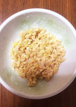 離乳食 中期 納豆-レシピのメイン写真