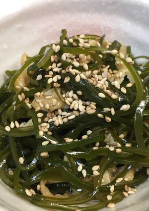 簡単‼切り昆布と油揚げの煮びたし-レシピのメイン写真
