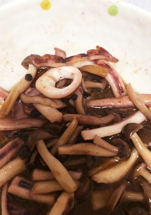 しめじといかのバター醤油-レシピのメイン写真