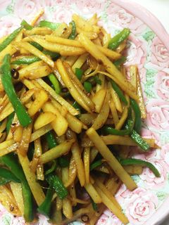 じゃがいもとピーマンのXO醤炒め-レシピのメイン写真