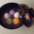 【秋の】彩り善哉【行楽】