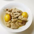 簡単!美味しい豚モツと鶏キンカンの煮込み