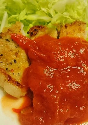 ミラノ風カツレツ用トマトソース-レシピのメイン写真