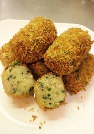 いわしとほうれん草のコロッケ-レシピのメイン写真