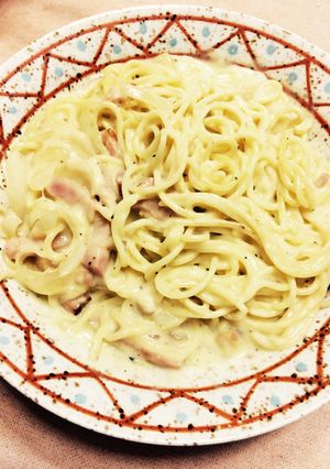 レトルトで簡単美味しいカルボナーラ☆-レシピのメイン写真