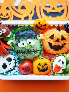 ハロウィン☆キャラ弁☆-レシピのメイン写真