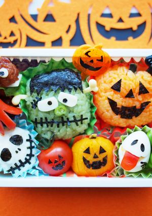 ハロウィン☆キャラ弁☆-レシピのメイン写真