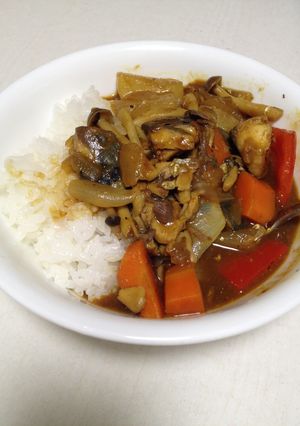 塩サバが大量に届いたので『塩サバカレー』-レシピのメイン写真