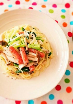 簡単お手軽クリームパスタ-レシピのメイン写真