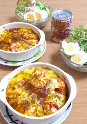 白菜で冬グラタン☃簡単de野菜たっぷり！-レシピのメイン写真