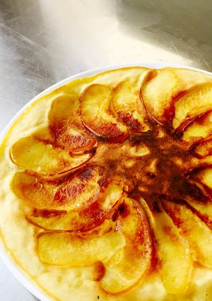 フライパンdeりんごケーキ-レシピのメイン写真