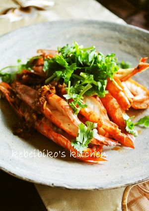 赤海老の中華風香味焼き-レシピのメイン写真