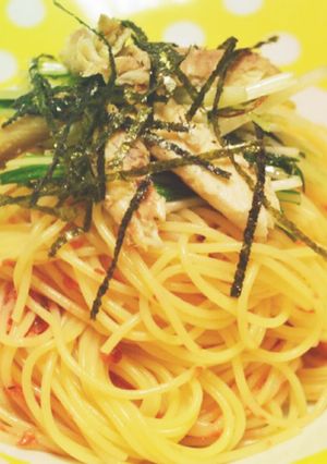 簡単☆サンマのさっぱり和風パスタ-レシピのメイン写真