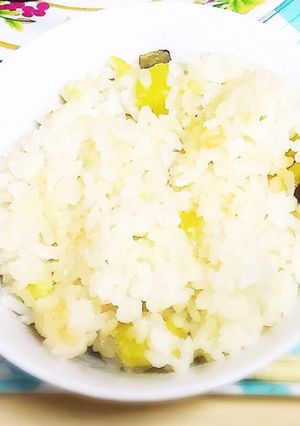 さつまいもの炊き込みご飯-レシピのメイン写真