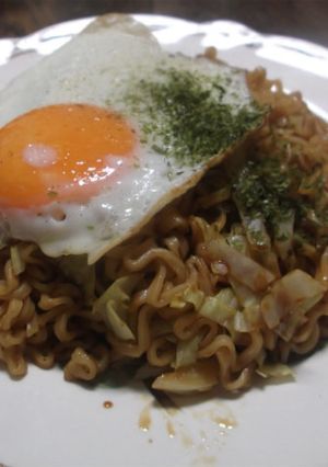 アジア風インスタント焼きそば-レシピのメイン写真