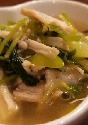 豆苗の中華風煮びたし-レシピのメイン写真