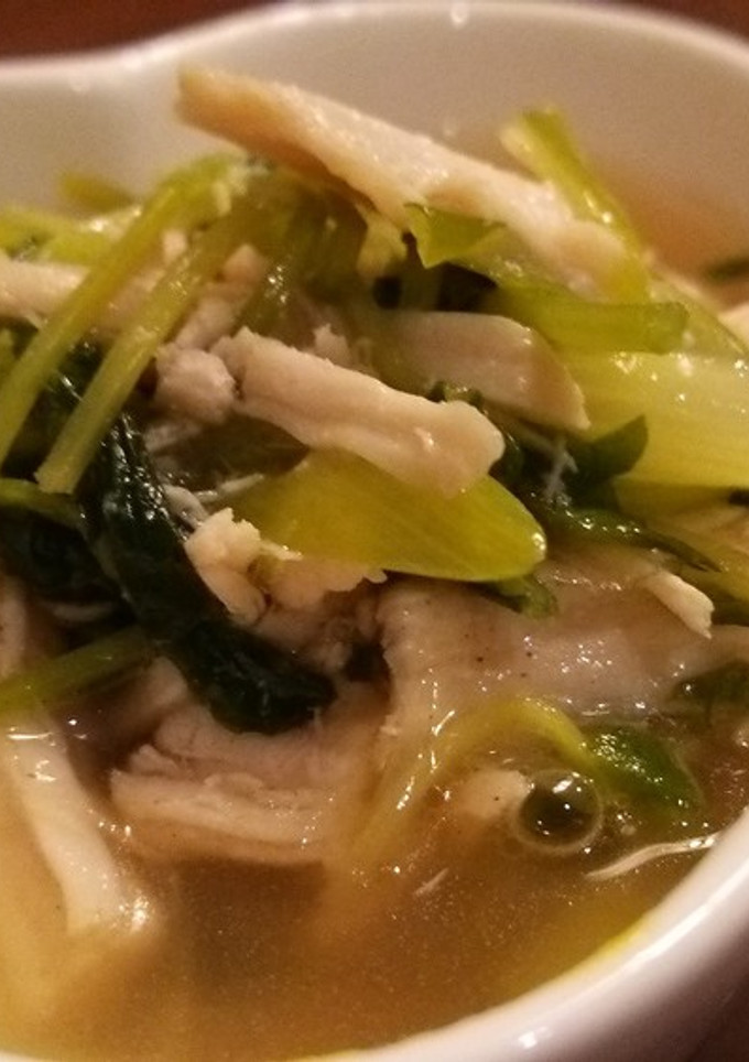 豆苗の中華風煮びたし-レシピのメイン写真