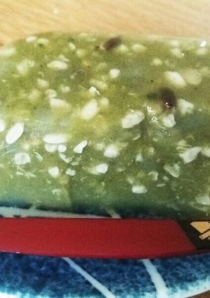 甘酒抹茶の寒天ゼリー 砂糖、添加物不使用-レシピのメイン写真