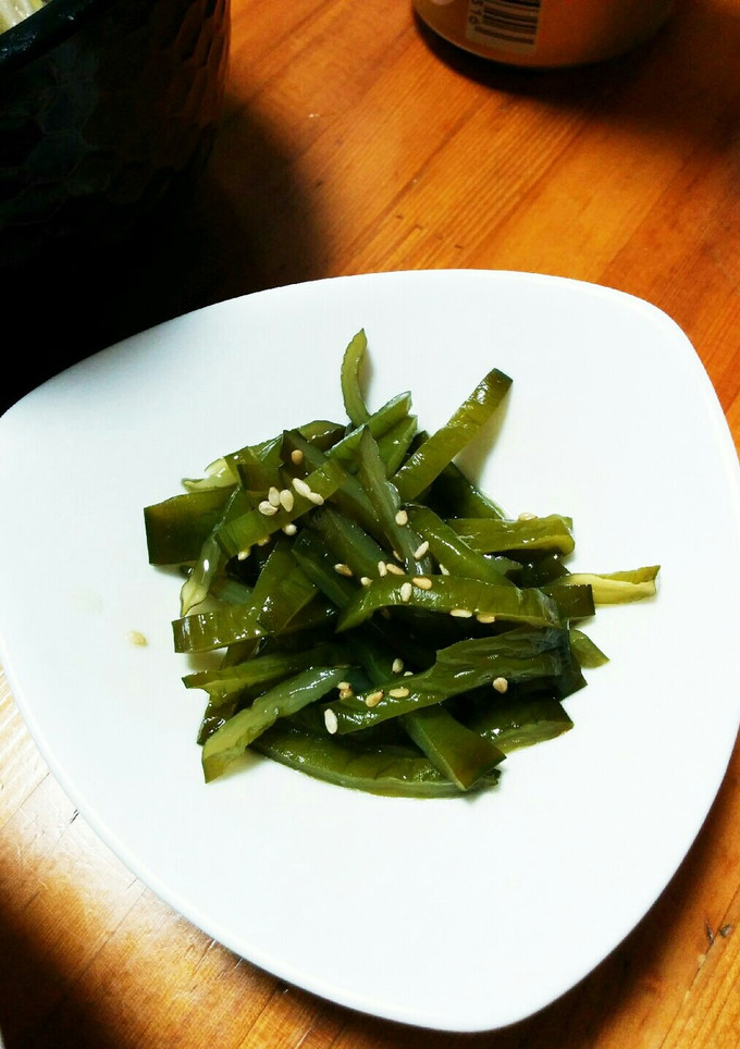 簡単おつまみ！　茎わかめの中華あえ-レシピのメイン写真