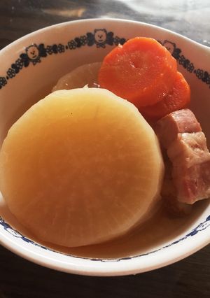 簡単、大根のコンソメ煮-レシピのメイン写真