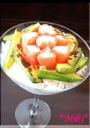 フィラデルフィア✿カクテルSushi-レシピのメイン写真