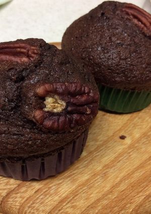 簡単！ピーカンチョコマフィン-レシピのメイン写真
