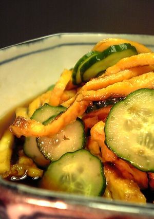 母の味☆胡瓜と薄焼き卵の酢の物-レシピのメイン写真