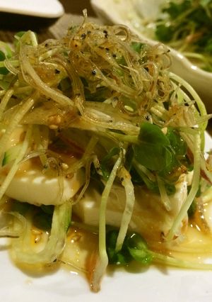 お豆腐サラダ-レシピのメイン写真