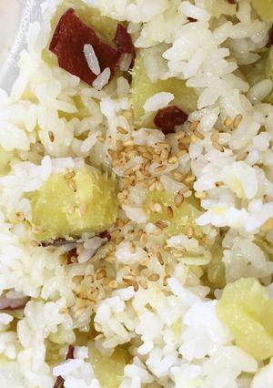 秋にぴったりさつまいもご飯！-レシピのメイン写真