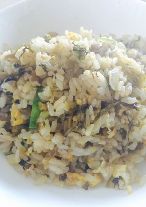 俺の高菜炒飯~ニンニク醤油香る~-レシピのメイン写真