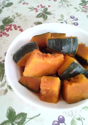 かぼちゃの煮物♪-レシピのメイン写真