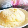 マグカップならぬお茶碗チーズ蒸しパン♪