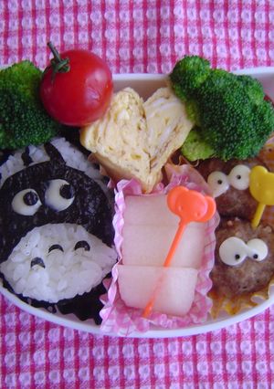 トトロ弁当-レシピのメイン写真